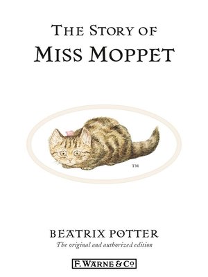 The Story of Miss Moppet - ebook